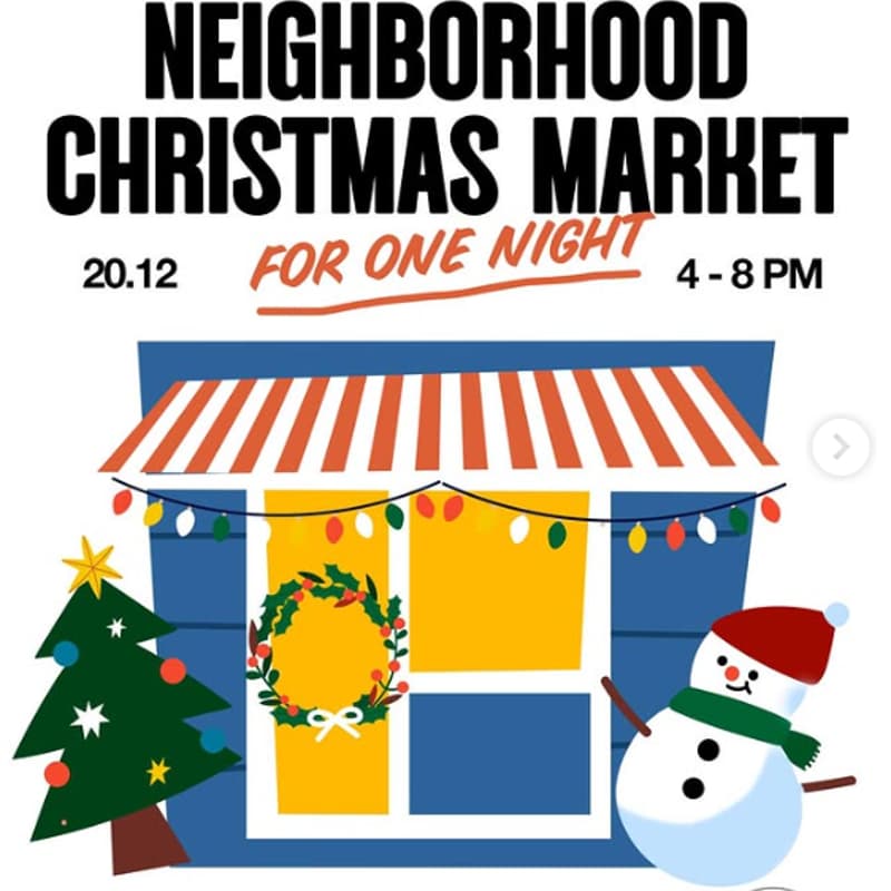 Cover Image for Neighborhood Christmas Market – One Night Only