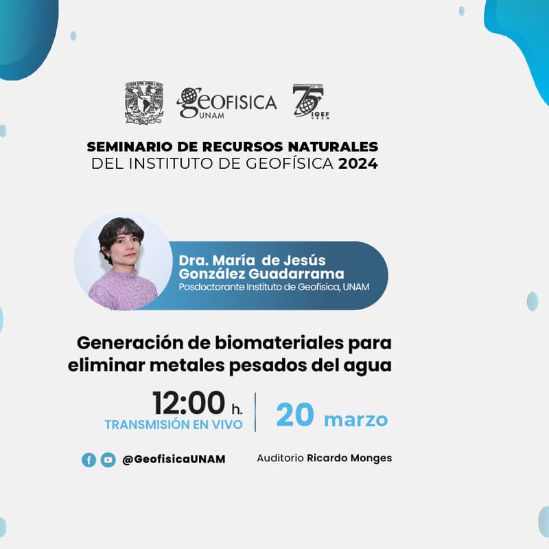 Cover Image for Generación de biomateriales para eliminar metales pesados del agua