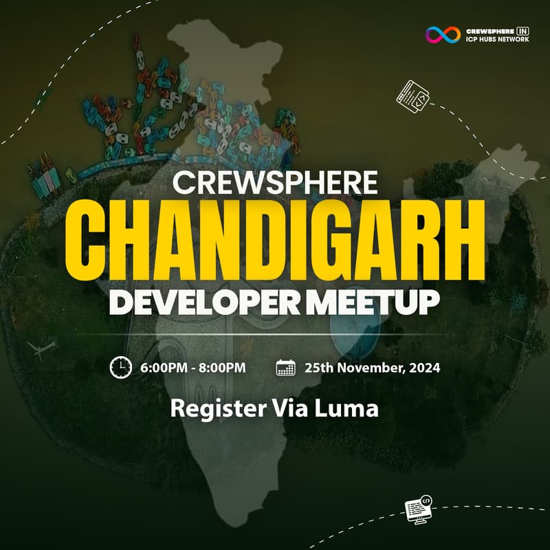 Cover Image for Crewsphere Chandigarh Developer Meetup