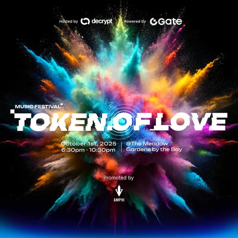 Cover Image for Gate Token of Love 新加坡token2049音乐节｜promote by Amphi