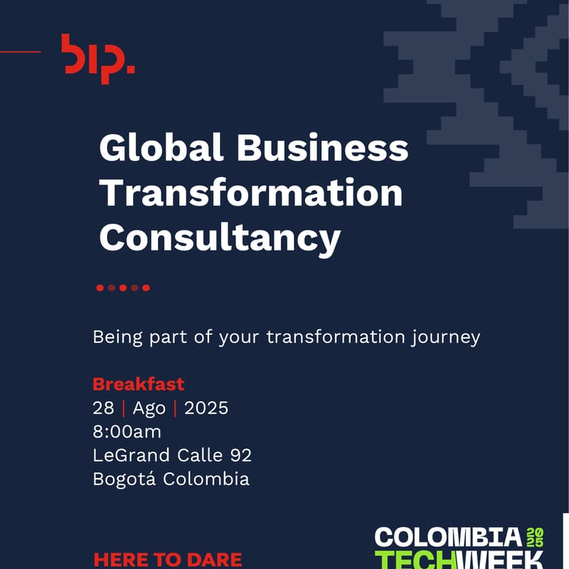 Cover Image for Being part of your Transformation Journey  - By Bip Group