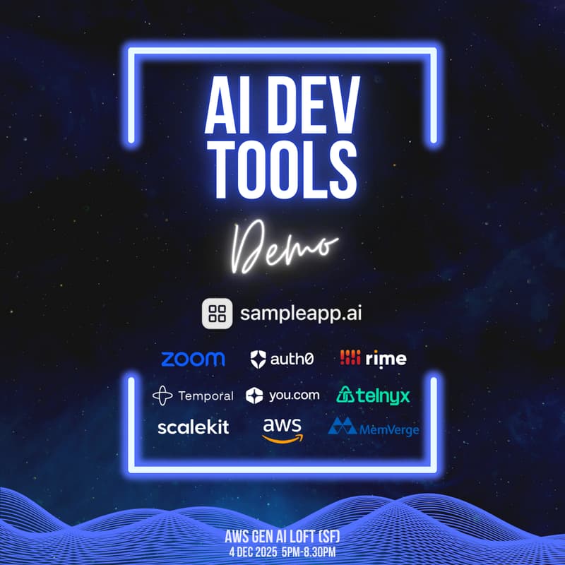 Cover Image for AI Dev Tool Demo Night @ AWS Builder Loft (#3rd Edition)