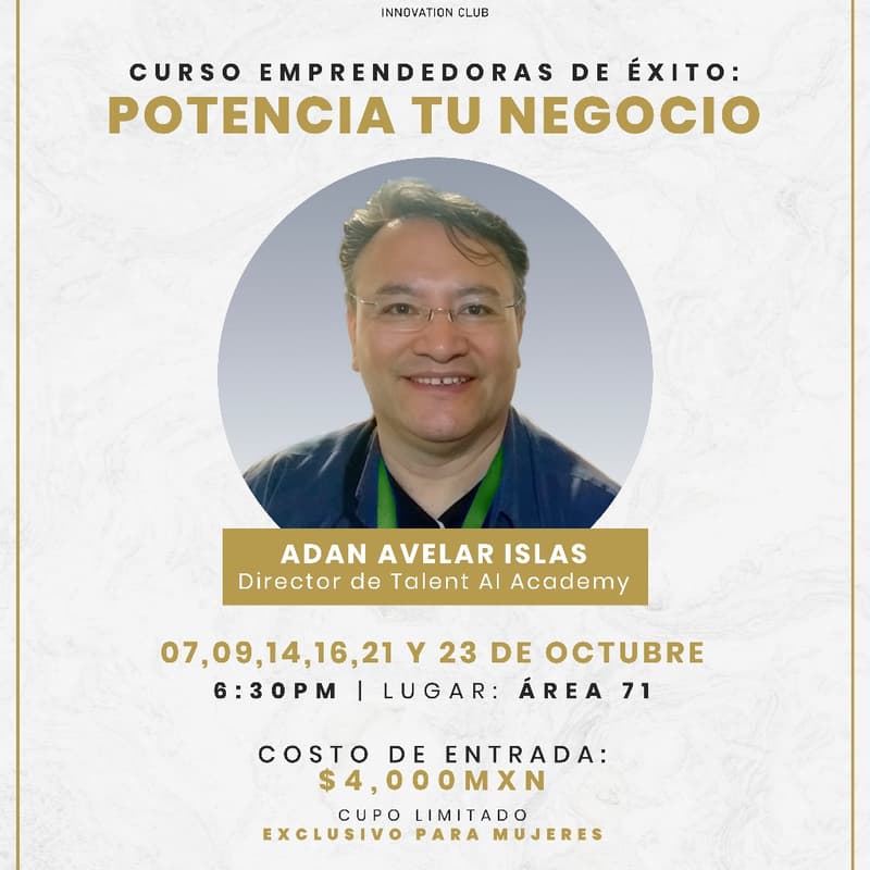 Cover Image for Curso Emprendedoras de Éxito: Potencia tu negocio