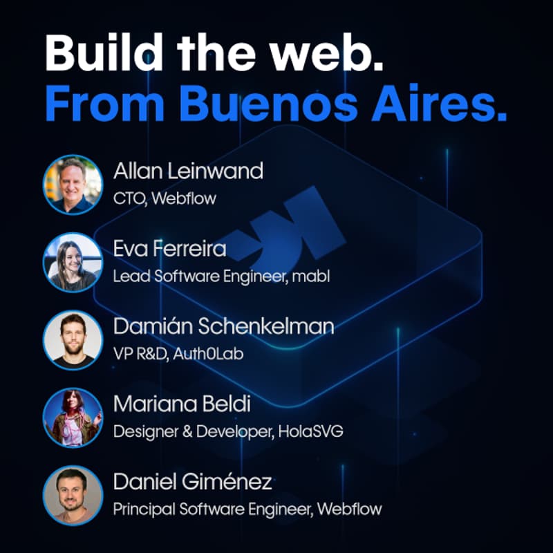 Cover Image for Build the web. From Buenos Aires.