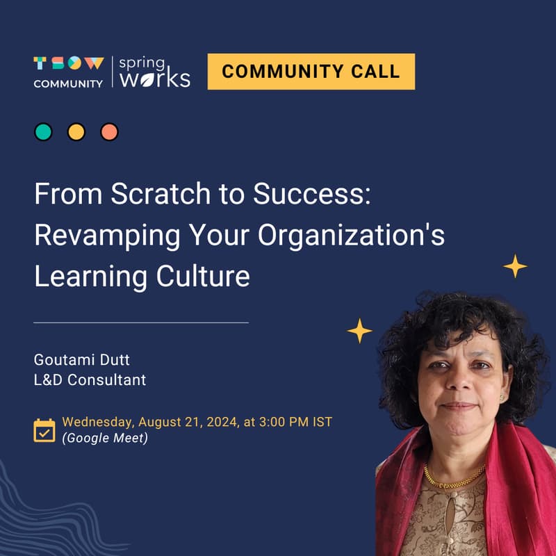 Cover Image for From Scratch to Success: Revamping Your Organization's Learning Culture