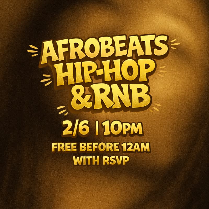 Cover Image for Afrobeats, Hip-Hop & RNB