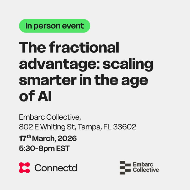 Cover Image for The fractional advantage: scaling smarter in the age of AI
