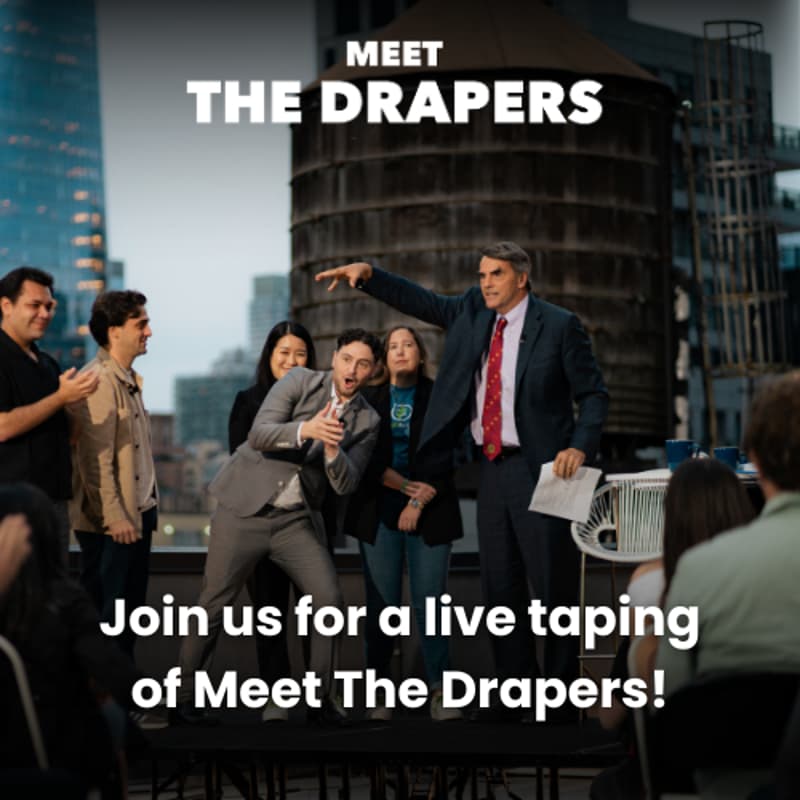 Cover Image for Meet The Drapers Live Taping (TiE)