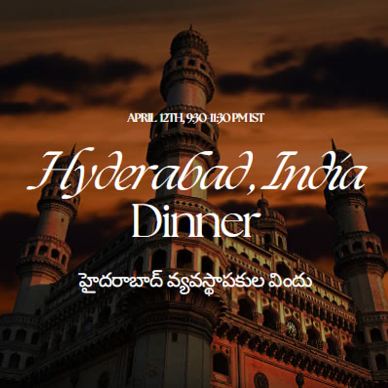 Cover Image for LocalHost India Tour: Hyderabad