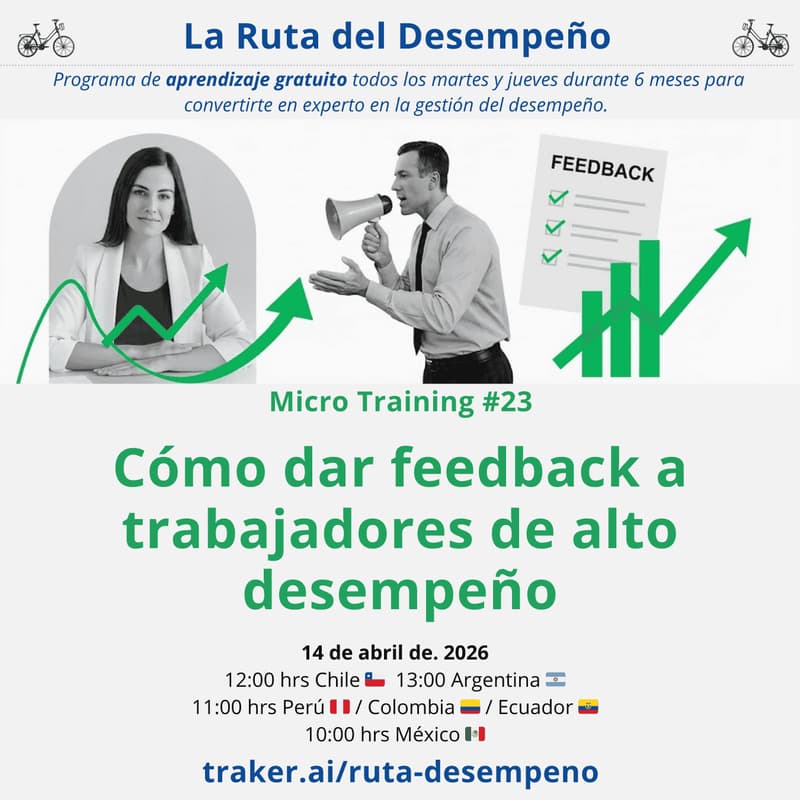 Cover Image for MicroTraining #23 Cómo dar feedback a trabajadores de alto desempeño