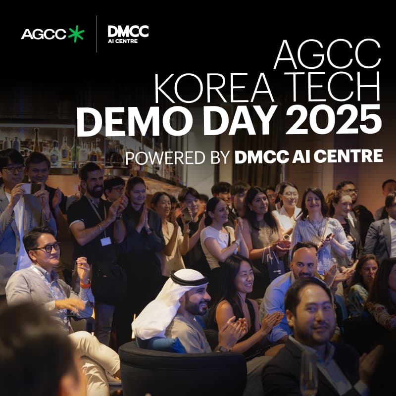 ️ AGCC Korea Tech Demo Day - powered by DMCC AI Centre · Luma