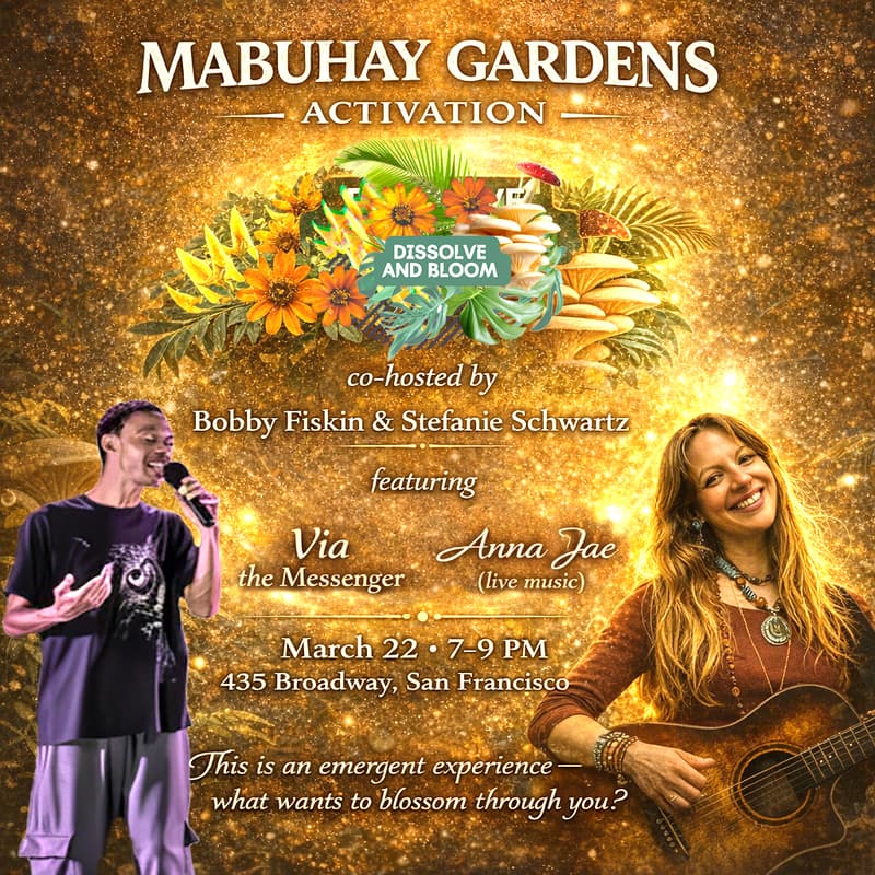 Cover Image for Emergence. A Dissolve and Bloom Activation at Mabuhay Gardens for Creativity, Regeneration, and Joy