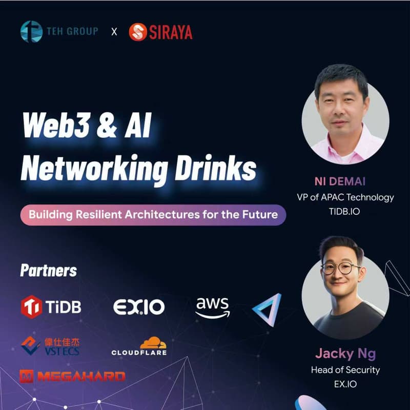 Cover Image for Web3 & AI Networking Drinks: Building Resilient Architectures for the Future