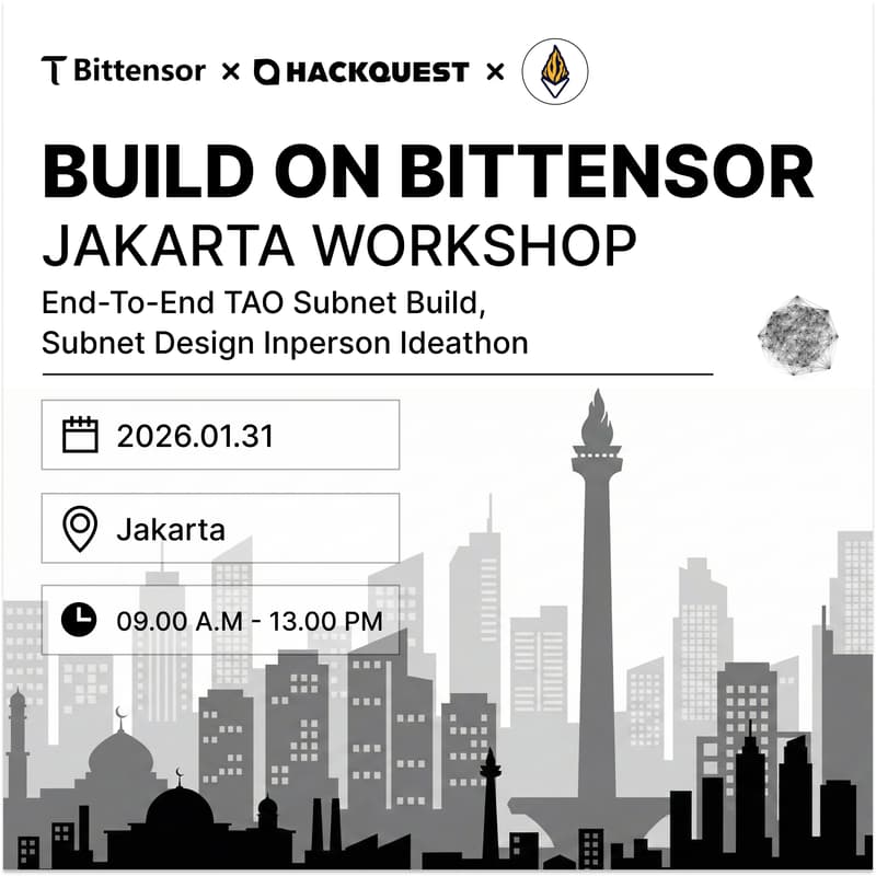 Cover Image for Build on Bittensor Jakarta Workshop