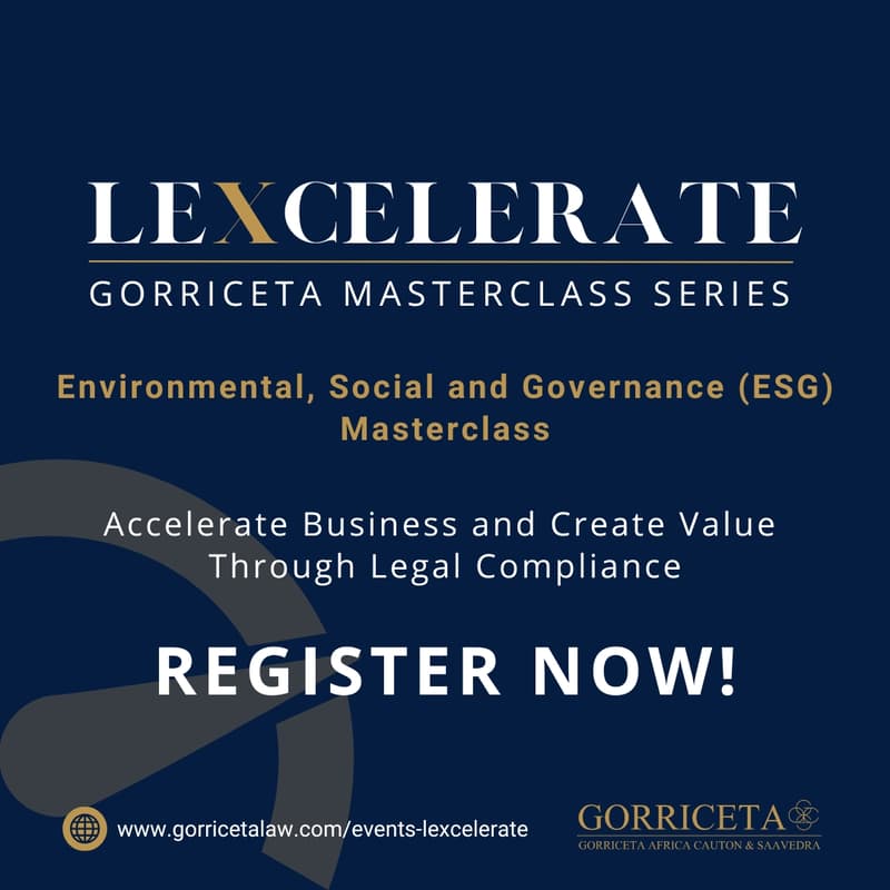 Cover Image for LEXCELERATE: Environmental, Social and Governance (ESG) Masterclass