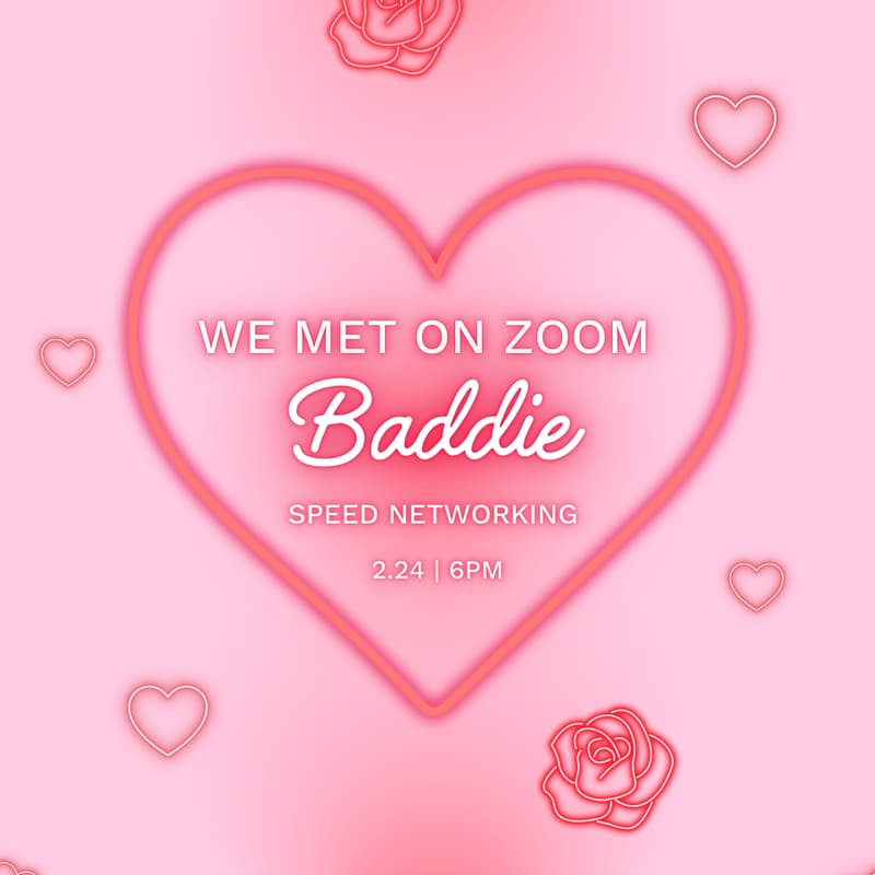 Cover Image for We Met on Zoom: A Speed Networking Event