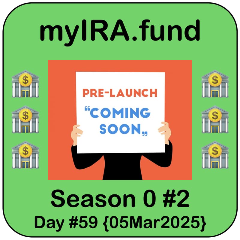 Cover Image for 🏦 myIRA.fund 🔜|Season 0|Pre-Launch Conversations