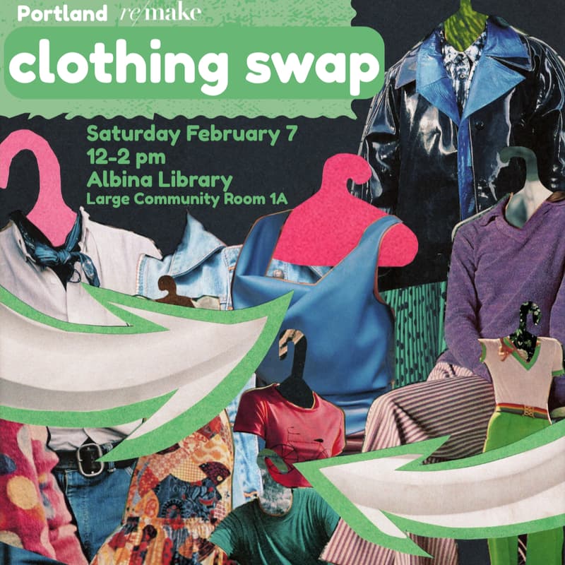 Cover Image for Portland Remake Clothing Swap