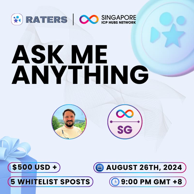 Cover Image for AMA Twitter Space with RATERS