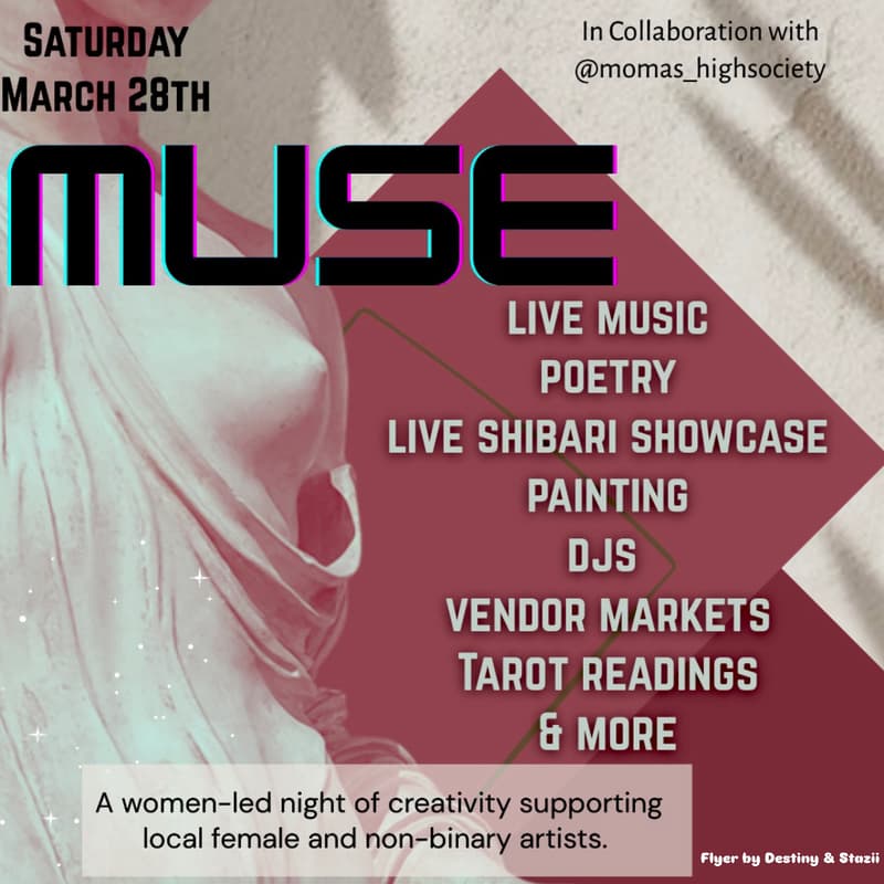 Cover Image for MUSE: A Women Led Night Of Art, Music And Creativity
