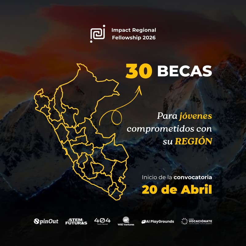 Cover Image for Postula a Impact Regional Fellowship 2026 🚀🌀