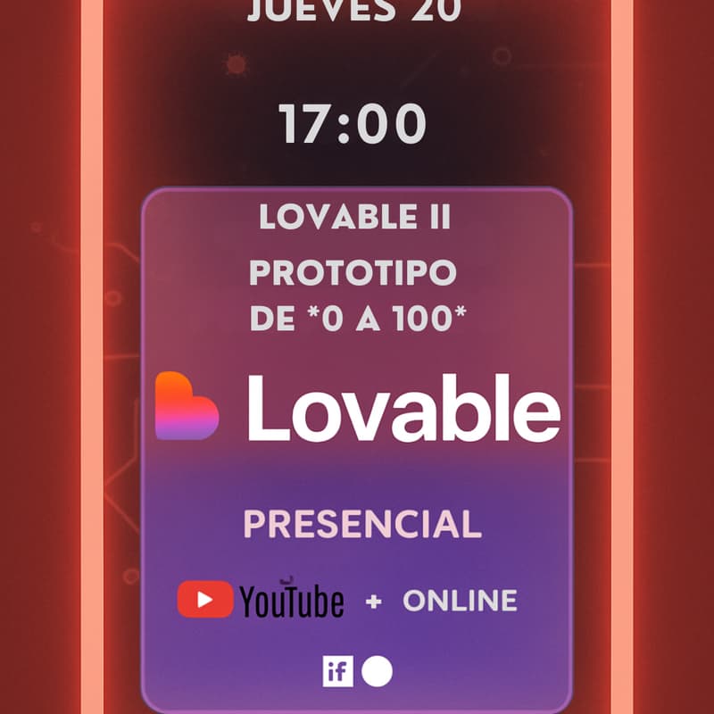 Cover Image for Lovable II / PRE-Hackathon / Bendita IA