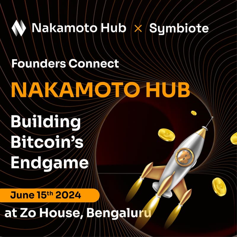 Cover Image for Nakamoto Hub: Founder Meetup @ Zo House BLR