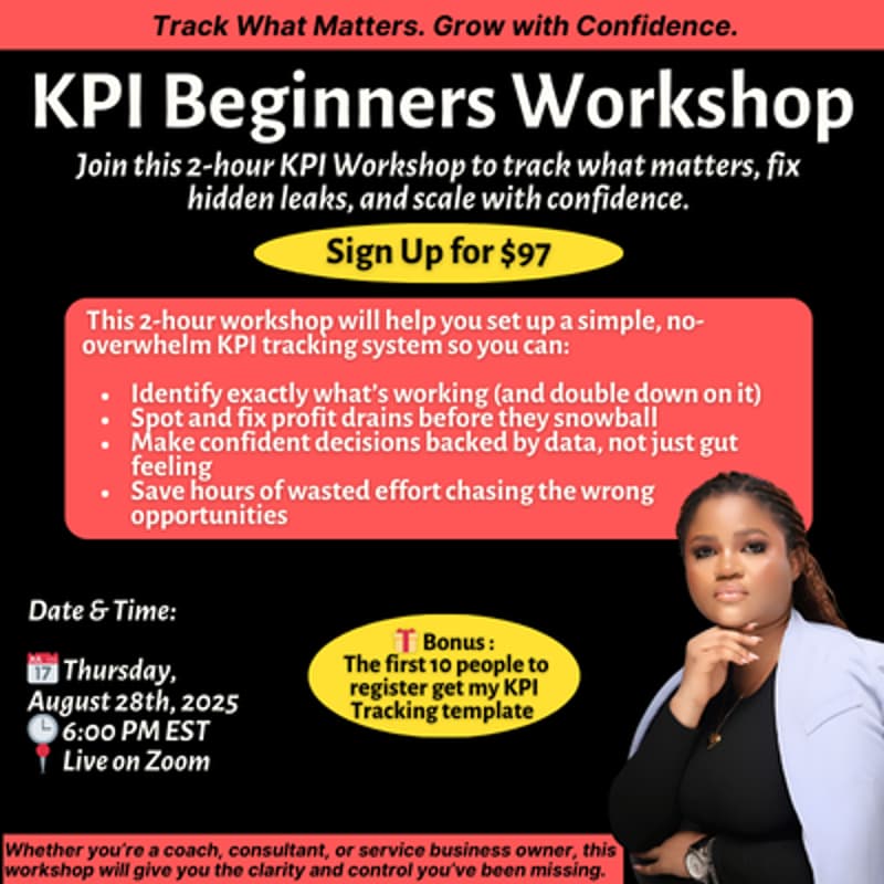 Cover Image for KPI Beginners Workshop