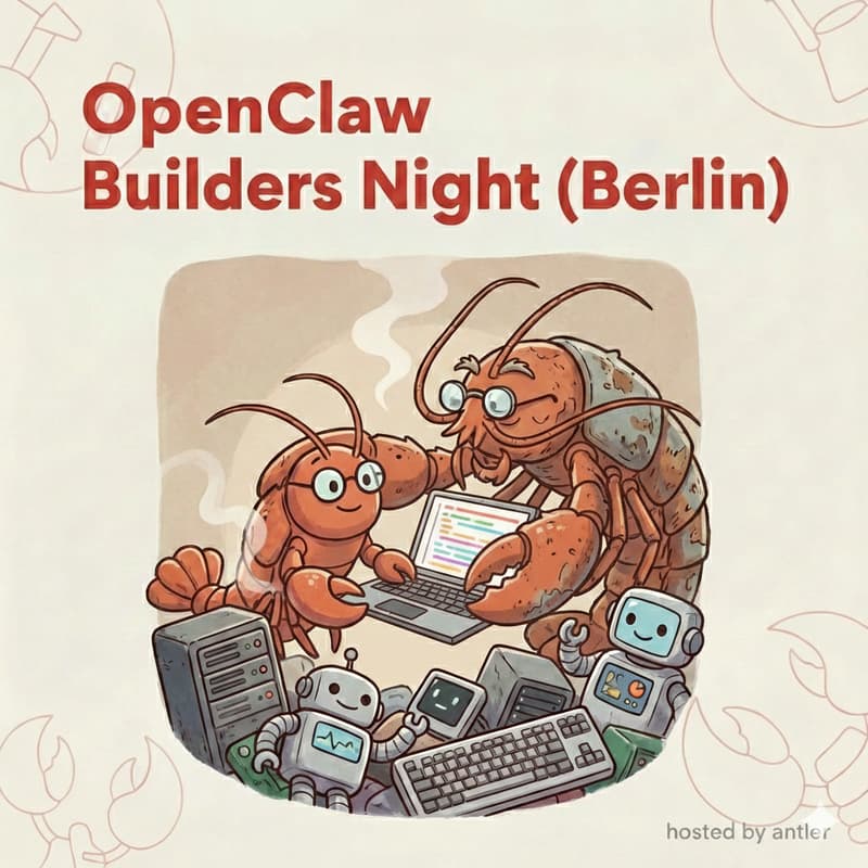 Cover Image for OpenClaw Builders Night 2 (Berlin)