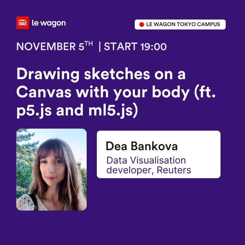 Cover Image for Drawing sketches on a Canvas with your body (ft. p5.js and ml5.js)