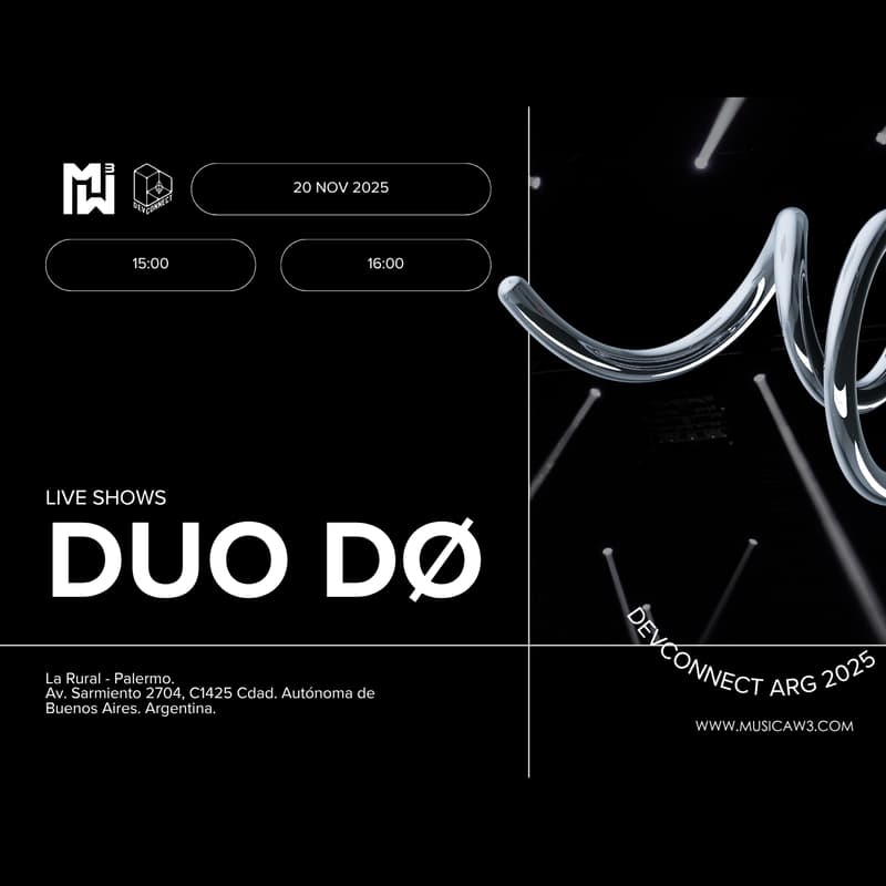 Cover Image for Duo Dø @Devconnect Music Stage