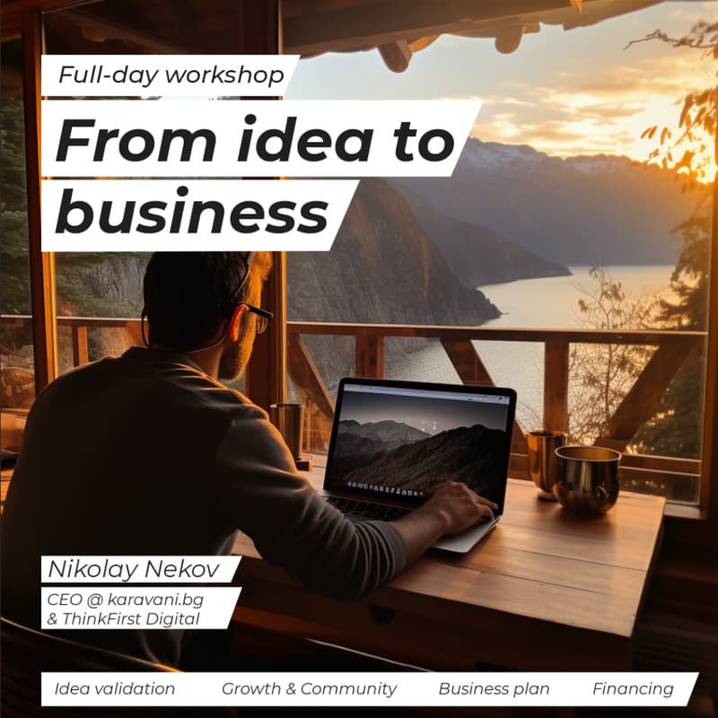 Cover Image for Waiting list: Workshop -  From idea to business
