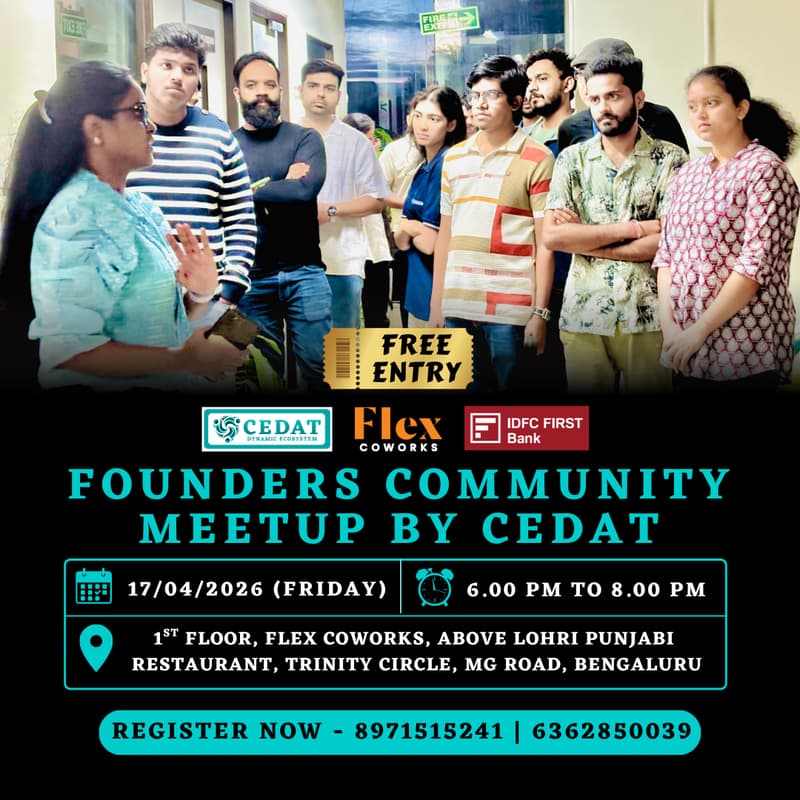 Cover Image for Founders Community Meetup by CEDAT