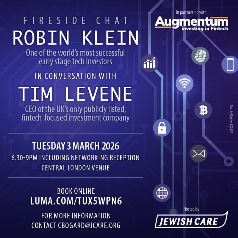 Cover Image for Fireside Chat Robin Klein in conversation with Tim Levene
