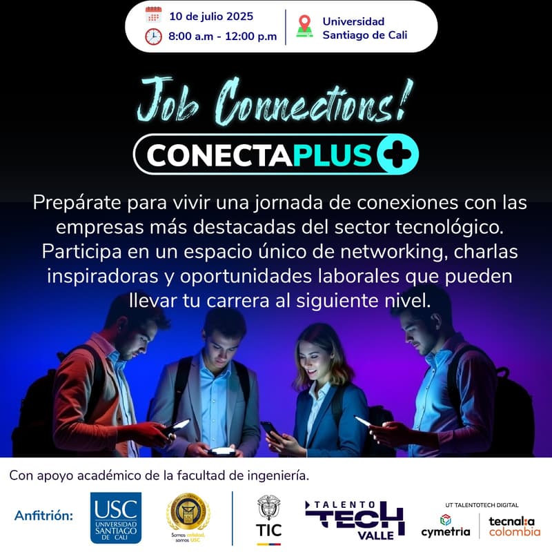 Cover Image for 🎯 JOB CONNECTIONS & NETWORKING con TALENTO TECH VALLE
