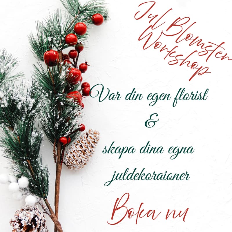 Cover Image for Julblomster Workshop