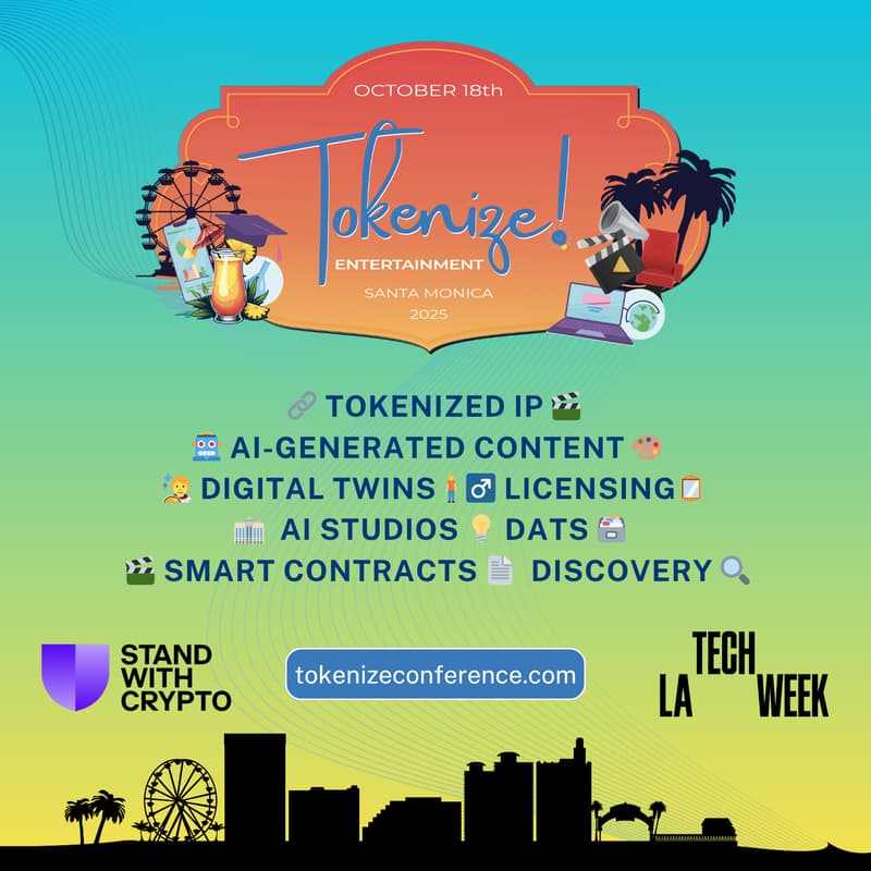 Cover Image for Tokenize! Entertainment #LATechWeek