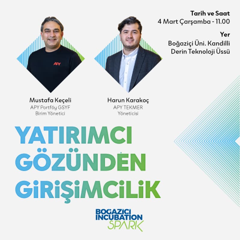 Cover Image for Boğaziçi Incubation SPARK - Yatırımcı Buluşmaları