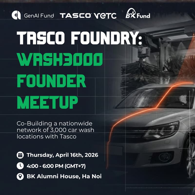 Cover Image for Tasco Foundry: Wash3000 (Pitch To Receive 500K Investment Prize)