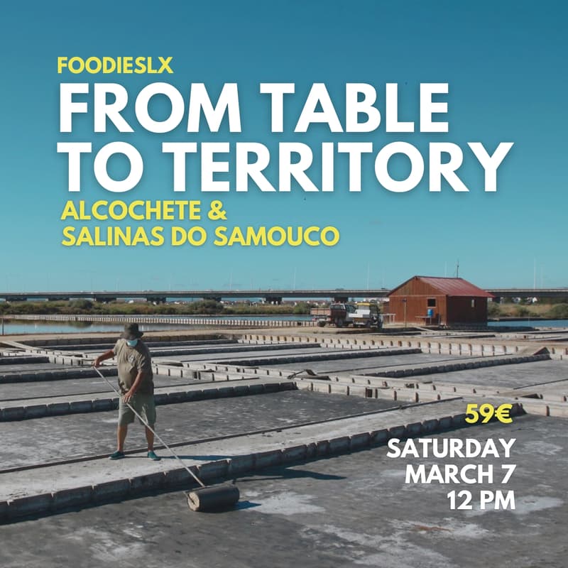 Cover Image for FoodiesLX Experiences: From Table To Territory, Alcochete & Salinas do Samouco