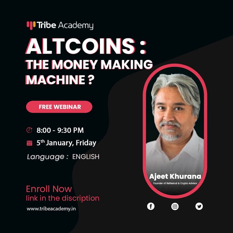 Cover Image for Altcoins: The money making machines? | Ajeet Khurana