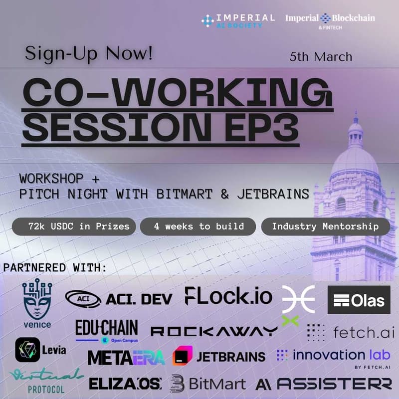Cover Image for Co-working sesison ep3 + Pitch Night