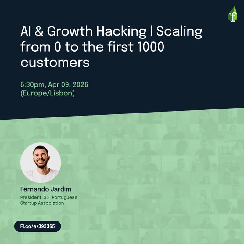 Cover Image for AI & Growth Hacking l Scaling from 0 to the first 1000 customers