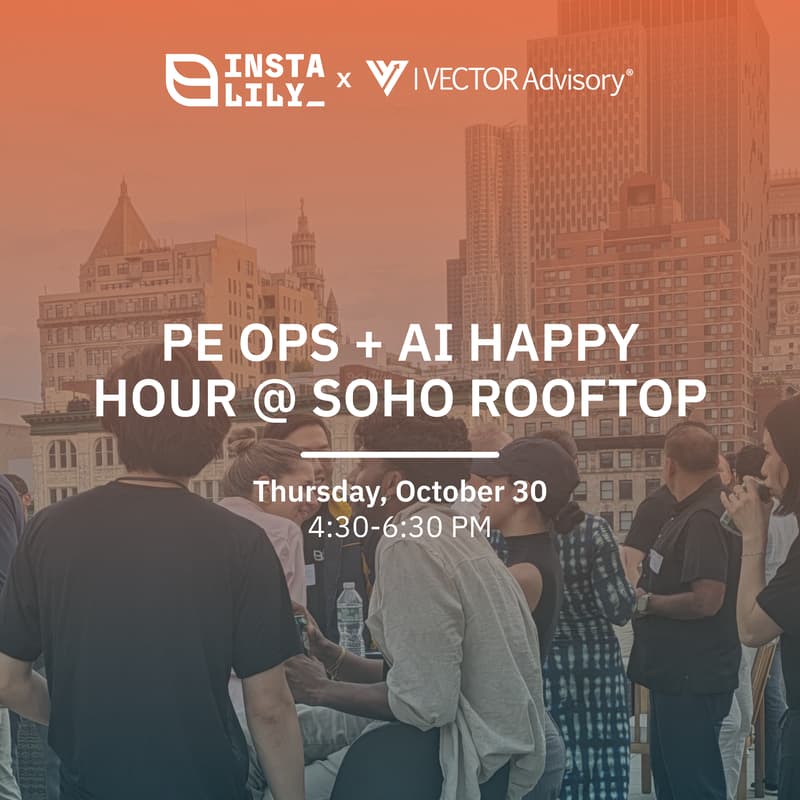Cover Image for Private Equity Ops + AI : SoHo Rooftop Happy Hour