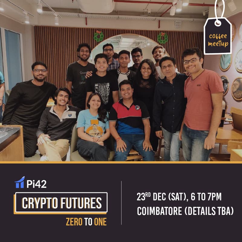 Cover Image for Crypto Traders’ Hangout - Coimbatore