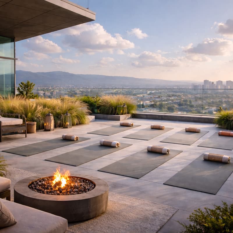 Cover Image for Presidents’ Day Reset — Rooftop Yoga Flow + Tea ☀️
