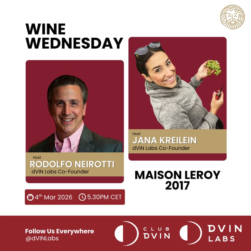 Cover Image for 🍷 Wine Wednesday - Maison Leroy 2017 🍇