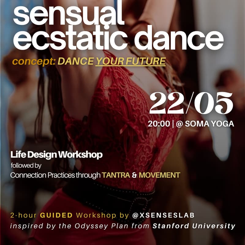 Cover Image for Tantric Dance: LIFE DESIGN Workshop + Dance your FUTURE