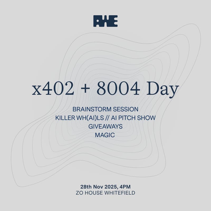 Cover Image for x402 + ERC 8004 Day with AWE Network