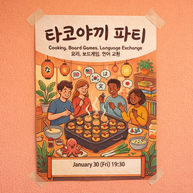 Cover Image for Takoyaki Party!